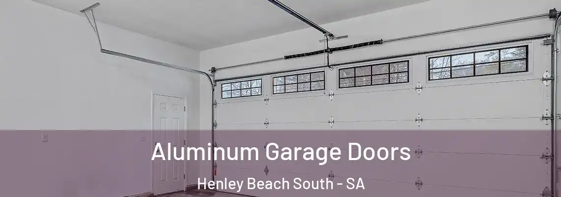 Aluminum Garage Doors Henley Beach South - SA