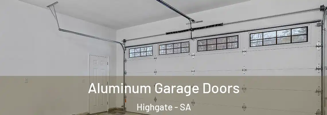 Aluminum Garage Doors Highgate - SA