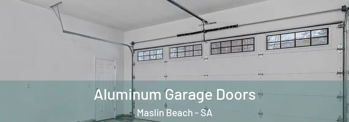  Aluminum Garage Doors Maslin Beach - SA