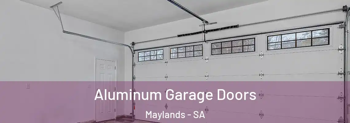  Aluminum Garage Doors Maylands - SA
