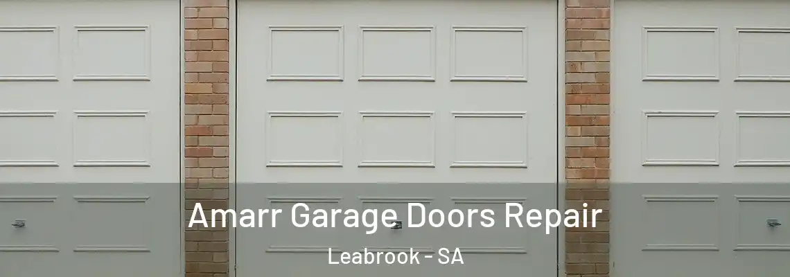 Amarr Garage Doors Repair Leabrook - SA