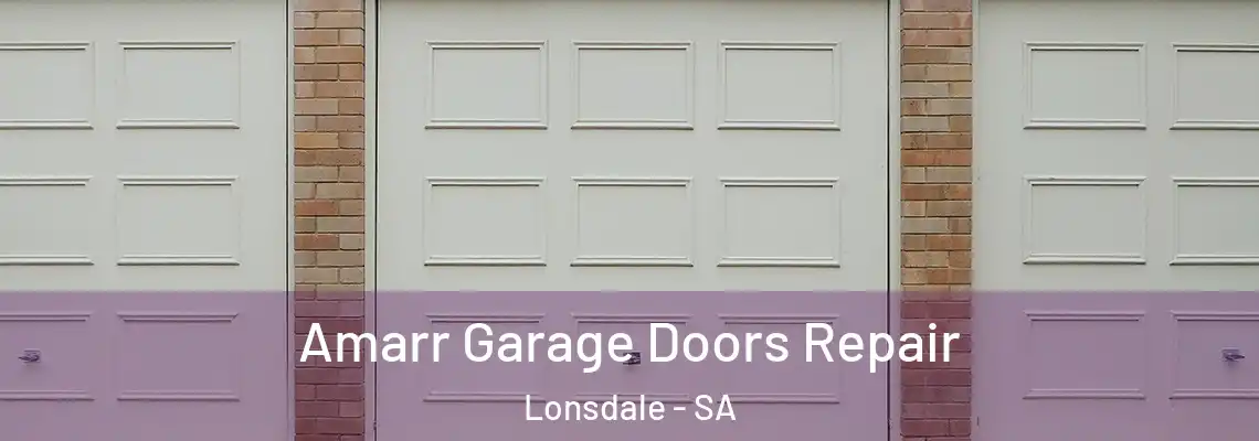Amarr Garage Doors Repair Lonsdale - SA