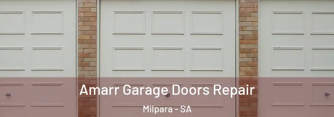 Amarr Garage Doors Repair Milpara - SA