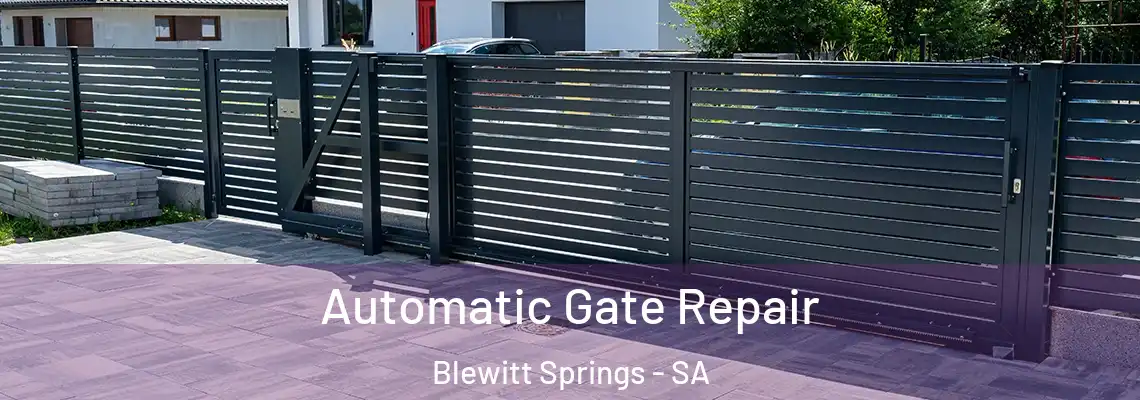  Automatic Gate Repair Blewitt Springs - SA