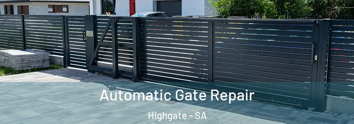 Automatic Gate Repair Highgate - SA