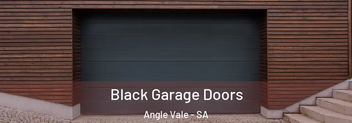 Black Garage Doors Angle Vale - SA