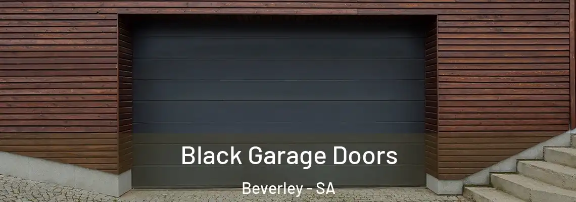Black Garage Doors Beverley - SA