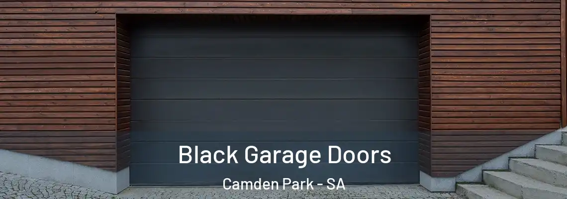  Black Garage Doors Camden Park - SA