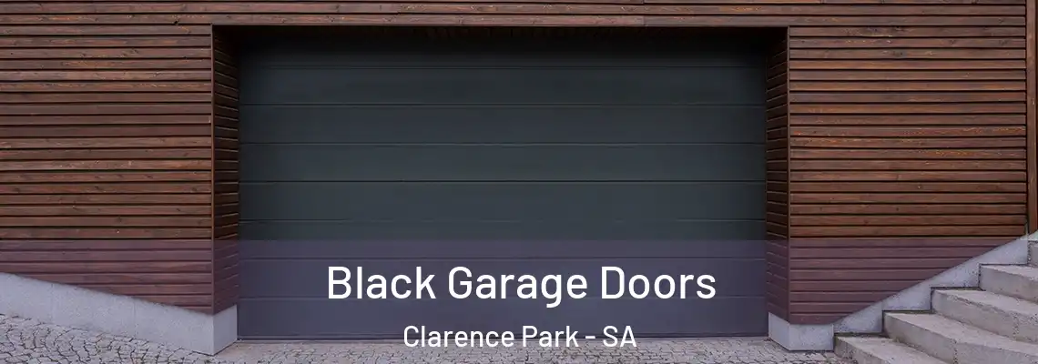  Black Garage Doors Clarence Park - SA
