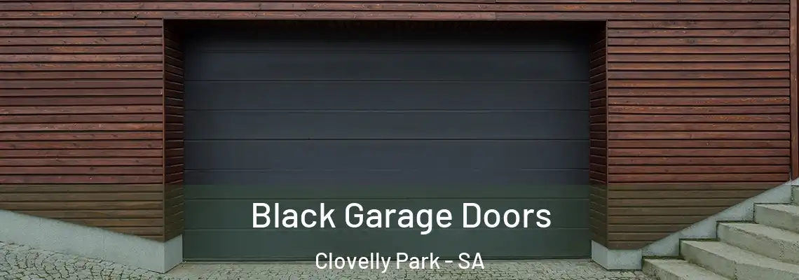  Black Garage Doors Clovelly Park - SA