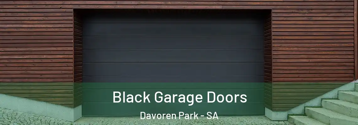 Black Garage Doors Davoren Park - SA