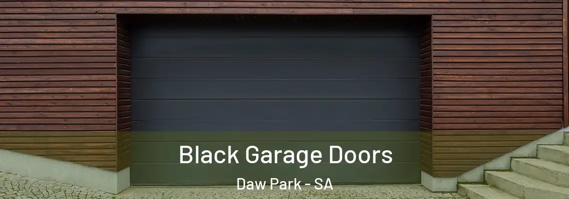  Black Garage Doors Daw Park - SA
