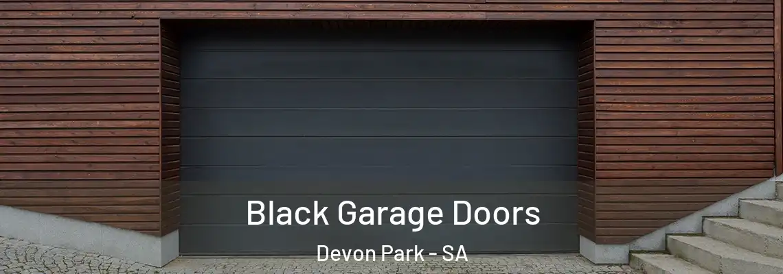 Black Garage Doors Devon Park - SA