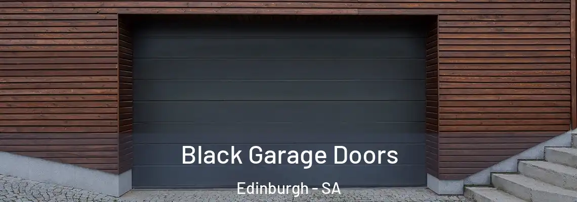 Black Garage Doors Edinburgh - SA