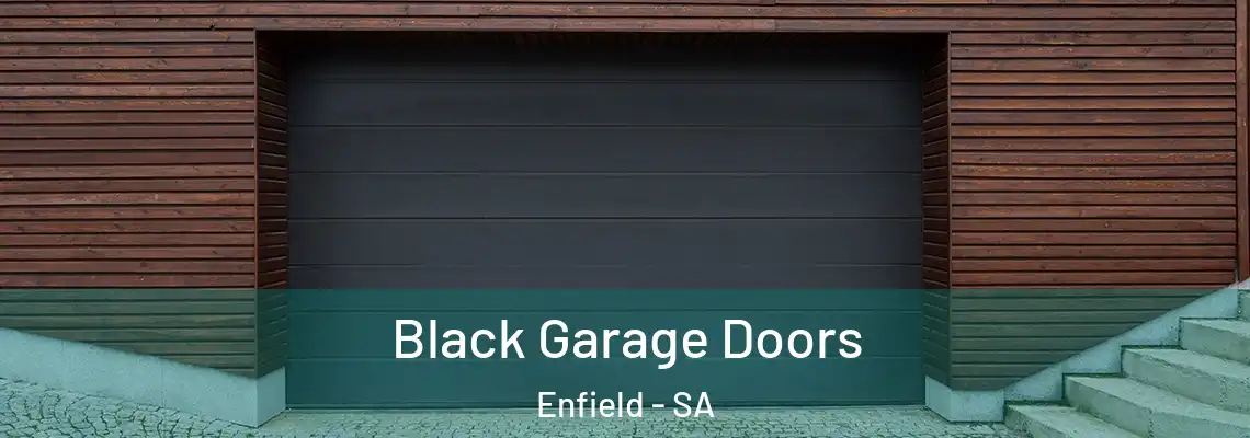  Black Garage Doors Enfield - SA