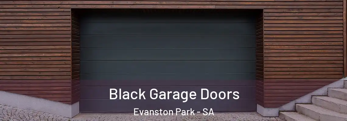 Black Garage Doors Evanston Park - SA