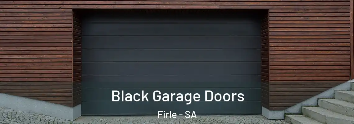  Black Garage Doors Firle - SA