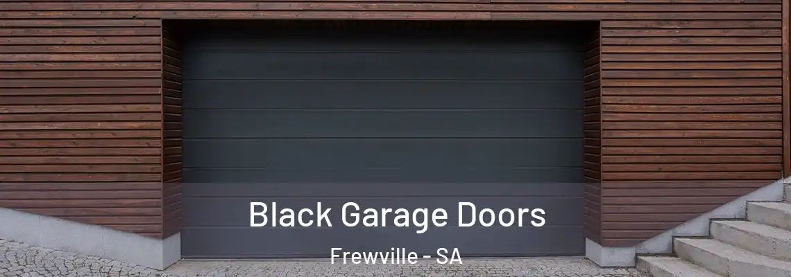  Black Garage Doors Frewville - SA