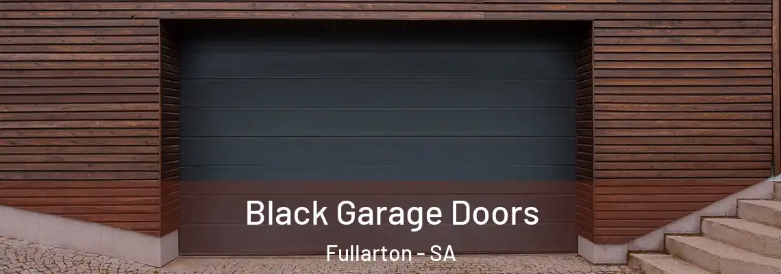  Black Garage Doors Fullarton - SA