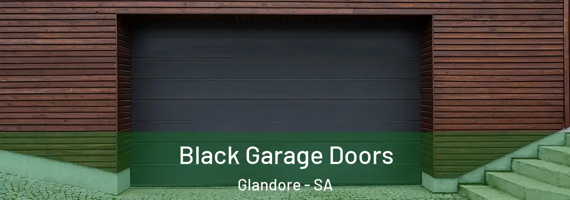  Black Garage Doors Glandore - SA