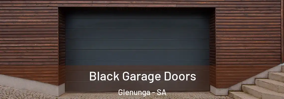  Black Garage Doors Glenunga - SA