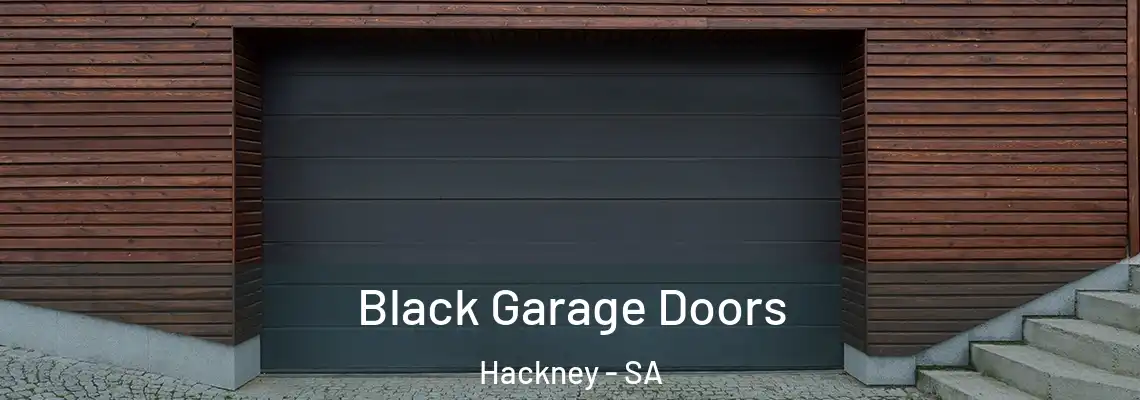  Black Garage Doors Hackney - SA