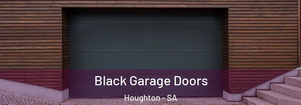 Black Garage Doors Houghton - SA