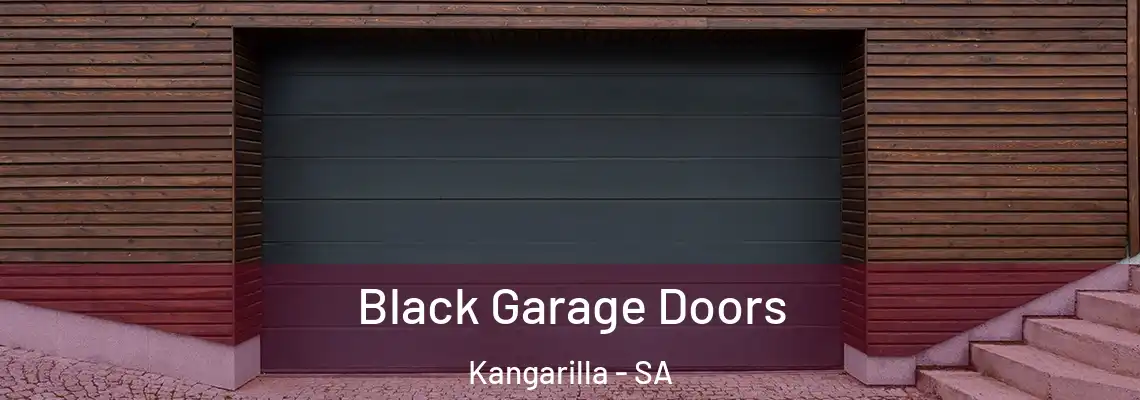  Black Garage Doors Kangarilla - SA