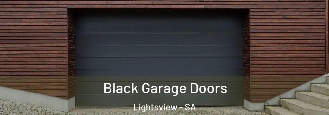 Black Garage Doors Lightsview - SA