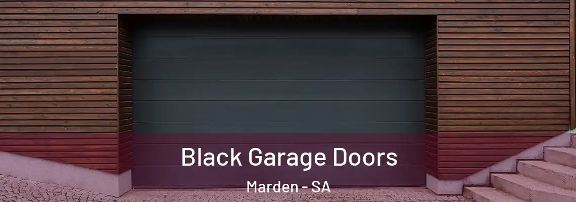  Black Garage Doors Marden - SA