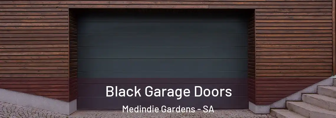 Black Garage Doors Medindie Gardens - SA