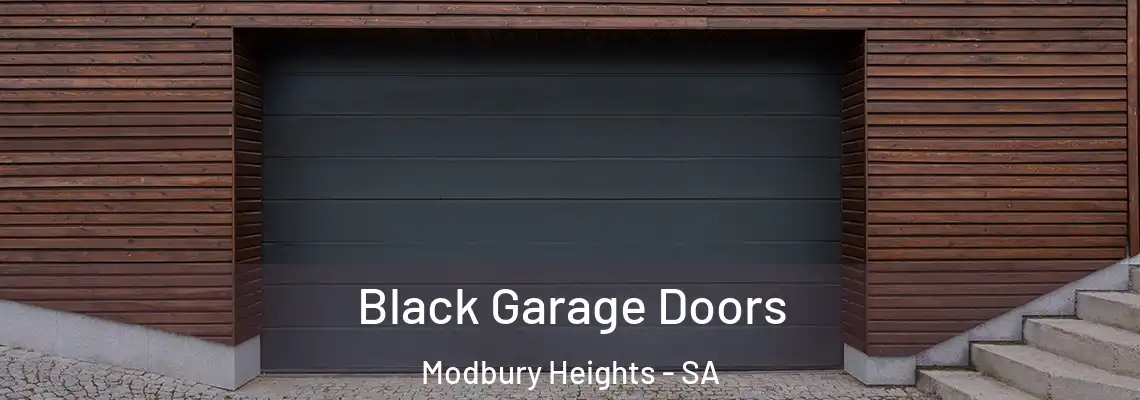  Black Garage Doors Modbury Heights - SA