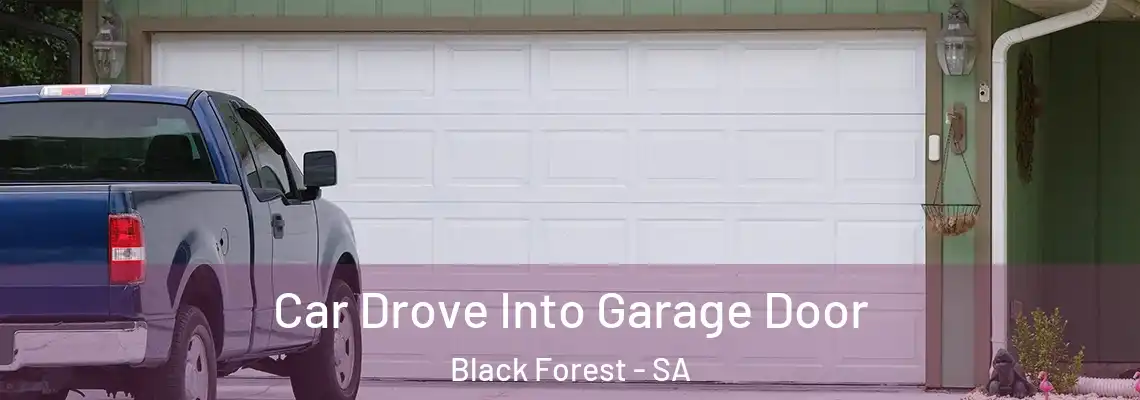  Car Drove Into Garage Door Black Forest - SA