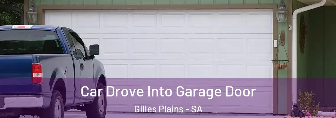 Car Drove Into Garage Door Gilles Plains - SA