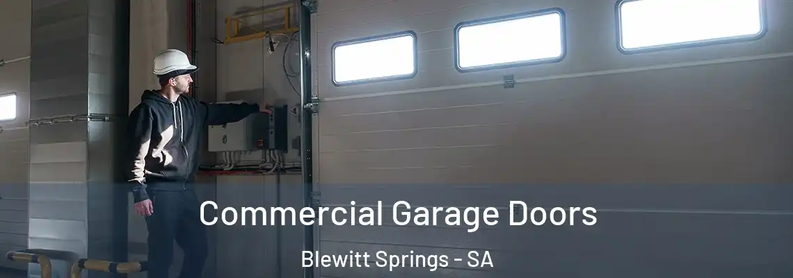Commercial Garage Doors Blewitt Springs - SA