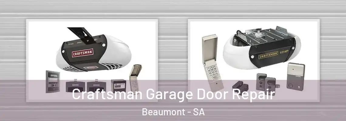 Craftsman Garage Door Repair Beaumont - SA