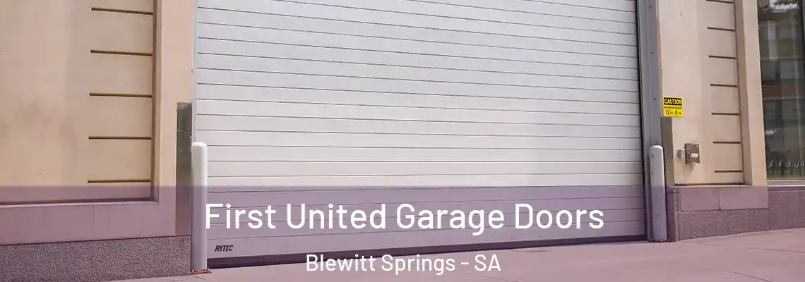 First United Garage Doors Blewitt Springs - SA
