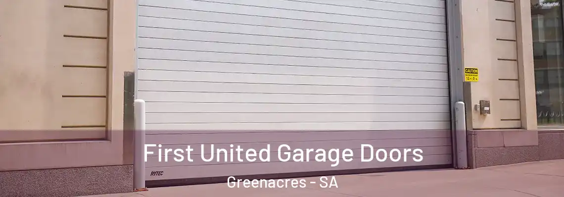 First United Garage Doors Greenacres - SA