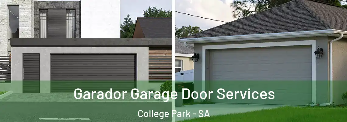 Garador Garage Door Services College Park - SA