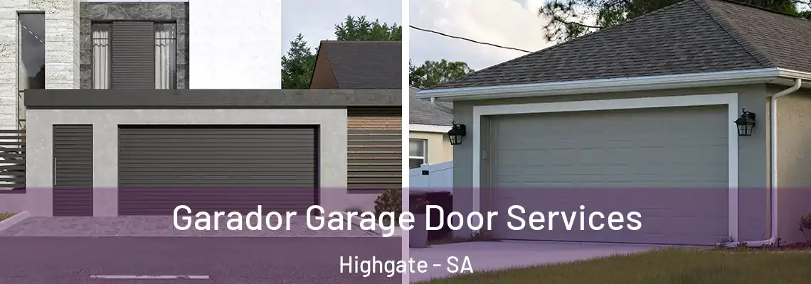  Garador Garage Door Services Highgate - SA