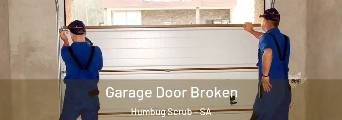Garage Door Broken Humbug Scrub - SA