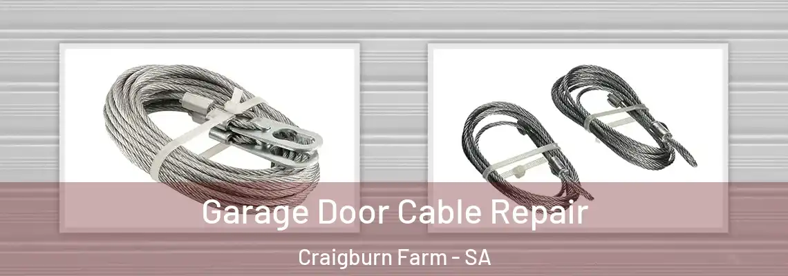  Garage Door Cable Repair Craigburn Farm - SA