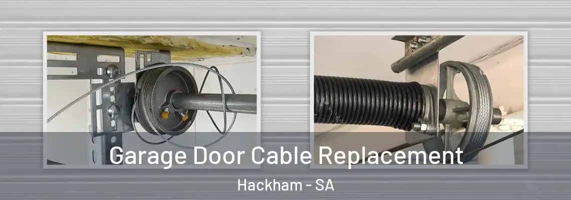 Garage Door Cable Replacement Hackham - SA