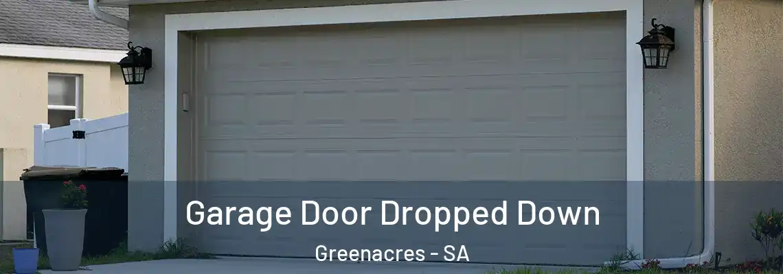  Garage Door Dropped Down Greenacres - SA