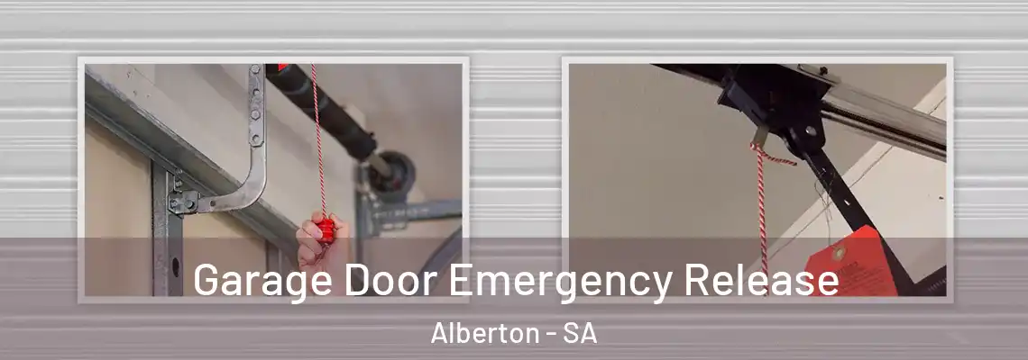 Garage Door Emergency Release Alberton - SA