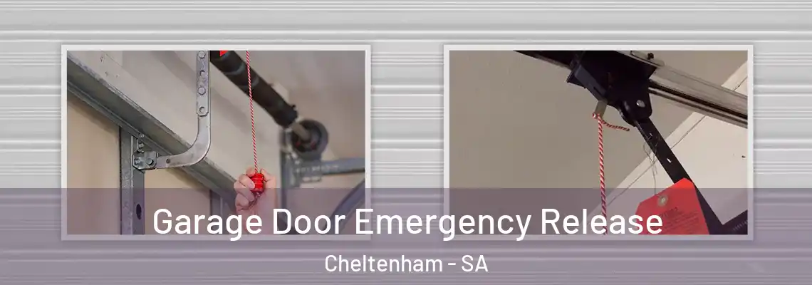 Garage Door Emergency Release Cheltenham - SA