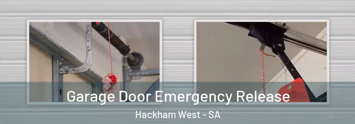 Garage Door Emergency Release Hackham West - SA