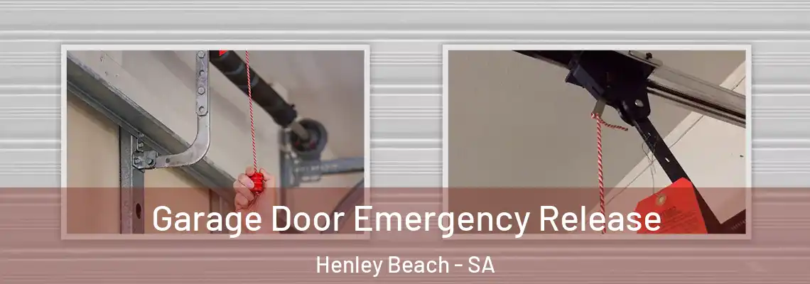  Garage Door Emergency Release Henley Beach - SA