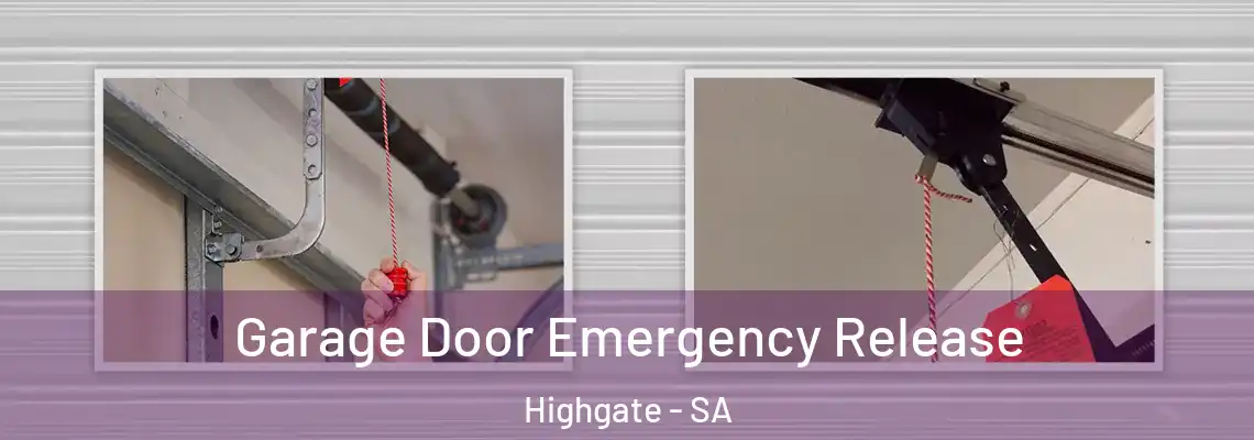  Garage Door Emergency Release Highgate - SA