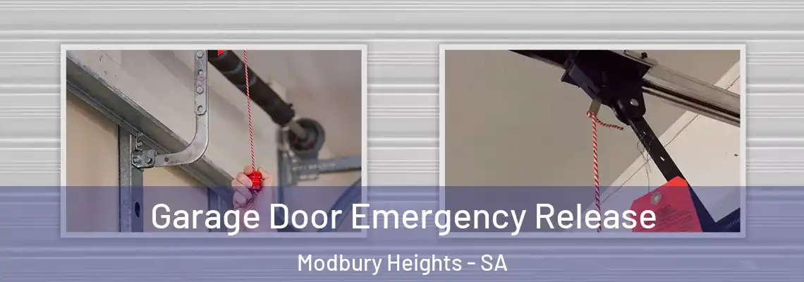 Garage Door Emergency Release Modbury Heights - SA